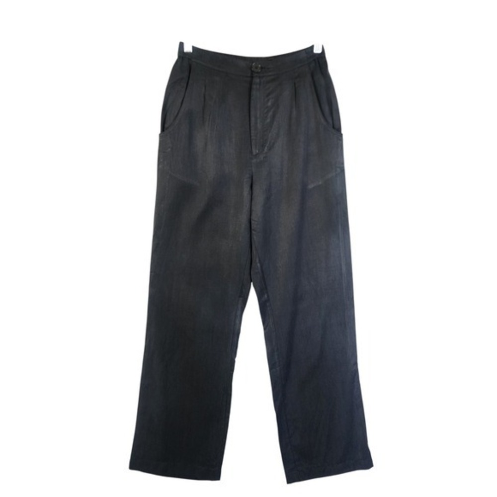Djerf Avenue Womens On The Go Pants Size Small In Ash Black High Rise Loose Fit - Picture 2 of 14